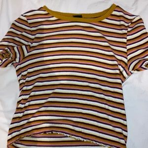 Little worn, but you cannot tell, no stains. Another target crop top.